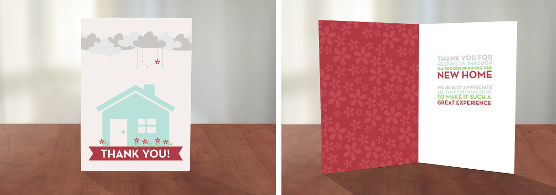 thank you card for realtor design freebies