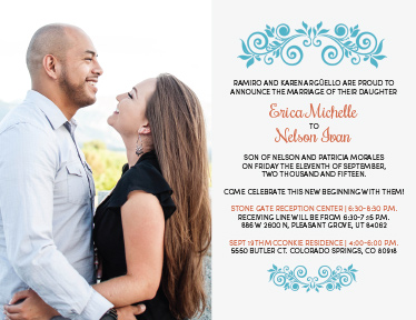 Wedding Announcement Design