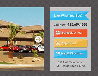 Campus Villa Apartments Website Design